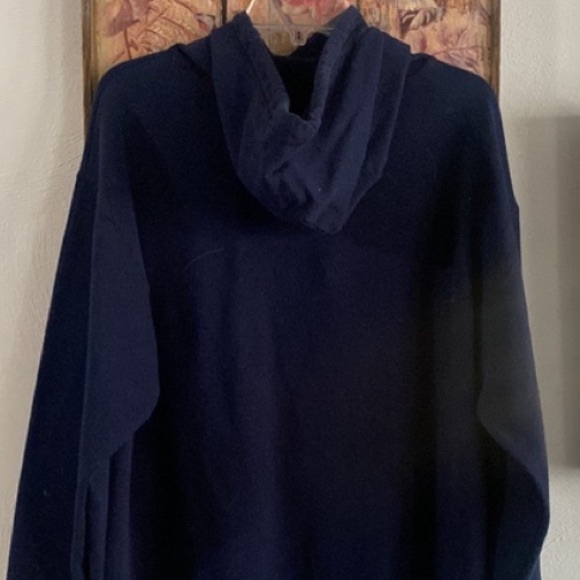 ASA ALPHA SIGMA ALPHA SORORITY GREEK LETTERS STRETCH NAVY HOODIE SWEATSHIRT - Picture 7 of 15